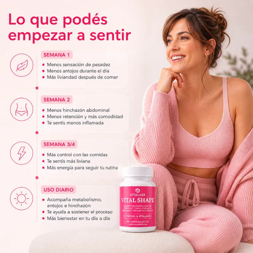 Vital Shape® - Metabolismo, Retención & Bienestar Femenino