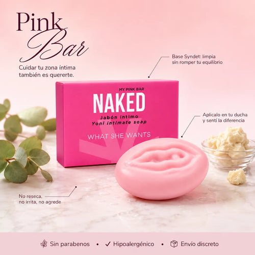 Pink Bar - Cuidado diario para tu zona íntima