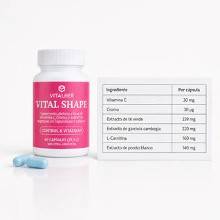 Vital Shape® - Metabolismo, Retención & Bienestar Femenino